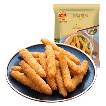 CP 正大食品 金香鸡柳 原味 800g全利兔-实时优惠快报