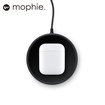 Mophie苹果12无线充电器10w快充版适用华为三星iPhone12pro/Max含充电插头 黑色镜面（可充airpods2） 7.5w苹果推荐品牌无线充电器