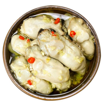 当季新货即食生蚝熟食生蚝罐头牡蛎罐头麻辣蒜蓉生蚝肉海鲜蒜蓉味四罐