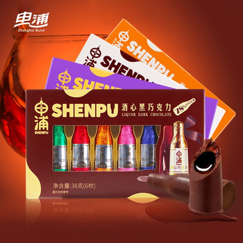 申浦 朗姆酒心果心巧克力果心巧克力（混合口味）37g食品类商品-全利兔-实时优惠快报