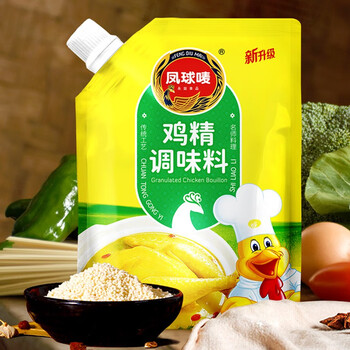 概率券：凤球唛（PHOENIX&EARTH）鸡精 加倍提鲜增香厨房调味料 自立袋 鸡精200g全利兔-实时优惠快报