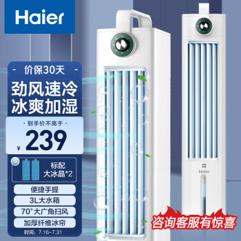 海尔HFL-G2001与多朗MFC16000冷风扇哪个耐用？插图