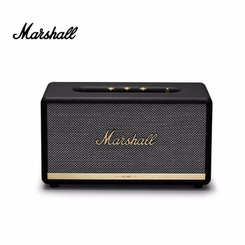 马歇尔(Marshall)STANMORE II BLUETOOTH音箱无线蓝牙家用重低音音响 黑色