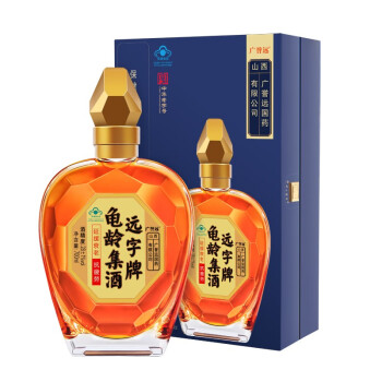 广誉远 远字牌龟龄集酒（金钻）700ml/瓶 延缓衰老抗疲劳 滋补养生保健酒礼盒装 1瓶装