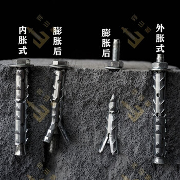 膨胀螺丝螺栓扩张拉爆螺丝钉穿山刺轻体砖膨胀螺丝砌块锚栓松软墙带刺