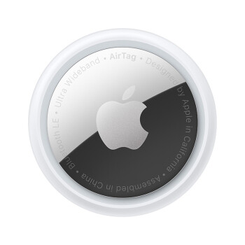 Apple AirTag 防丢追踪器苹果airtag 适用iPhone iPad钥匙钱包 单件装 Air Tag