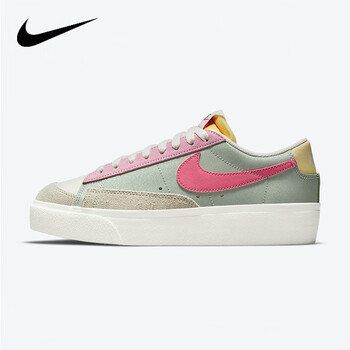 nike耐克女鞋 新款blazer low开拓者小白鞋复古时尚低帮休闲运动鞋