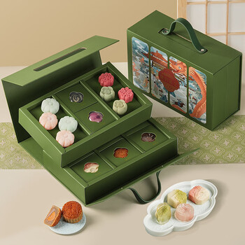 大唐令 中秋节月饼礼盒 广式月饼740g＊2件食品类商品-全利兔-实时优惠快报