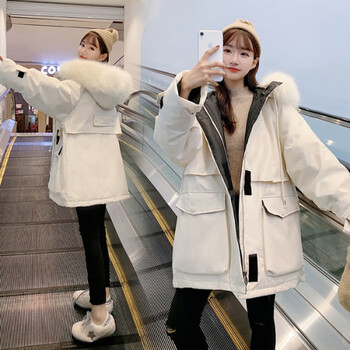 oyy 女士中长款棉服全利兔-实时优惠快报