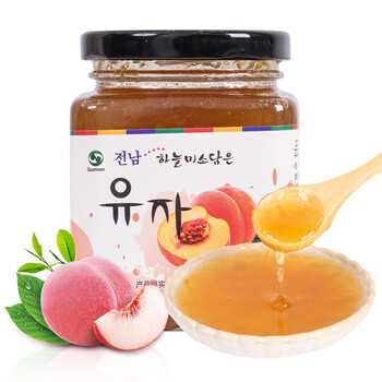 全南 蜜桃乌龙茶饮品 360g 清新甜润 含果肉冷热冲泡 秋季饮品全利兔-实时优惠快报