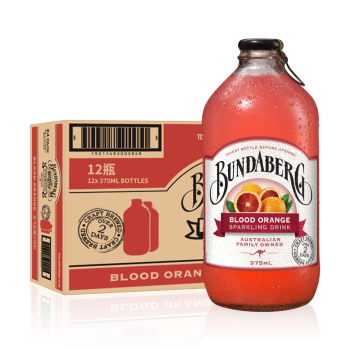 ñBundaberg ԭװѪȹ֭ζˮ375mlƿװϽˮ Ѫȿζ375ml*12ƿ