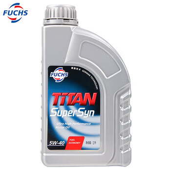福斯（FUCHS）泰坦超级全合成机油 5W-40 API SN级 ACEA A3/B4 1L装 汽车保养 多种车企认证