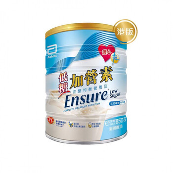 港版雅培金装加营素低蔗糖850g营素奶粉有效期22年11月1罐装
