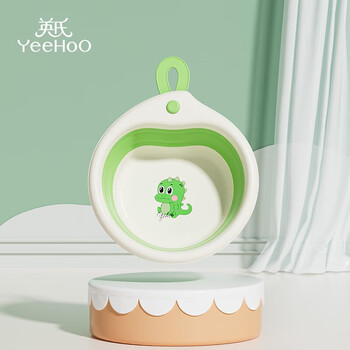 YeeHoO 英氏 婴儿洗脸盆 可折叠悬挂全利兔-实时优惠快报