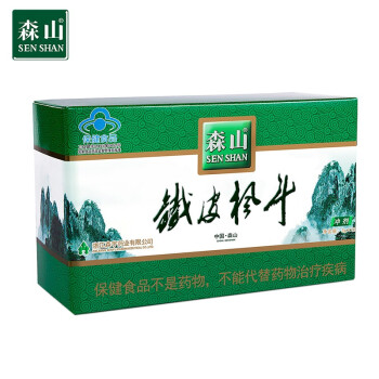 森山铁皮枫斗冲剂3g*12包 纸盒装