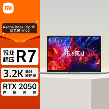 СױʼǱ  RedmiBook Pro15 3.2K 칫ᱡ(R7-6800H 16G 512G RTX2050)