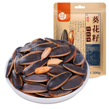 每果时光 山核桃味瓜子500g 新货特大颗粒葵花籽每日坚果炒货干果休闲零食食品类商品-全利兔-实时优惠快报