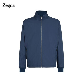 杰尼亚(zegna) 经典款 techmerino64系列 男士羊毛夹克外套蓝色 vw