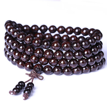 ?附国检鉴定证书）金星小叶紫檀手串老料8mm/108颗男女款佛珠手链全利兔-实时优惠快报