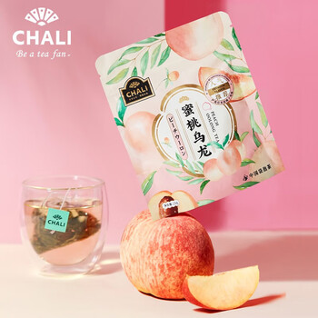 CHALI 茶里 果茶包乌龙茶叶 蜜桃乌龙茶7包食品类商品-全利兔-实时优惠快报