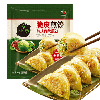 bibigo 必品阁 传统煎饺锅贴速冻饺子早餐方便菜 传统煎饺250g食品类商品-全利兔-实时优惠快报