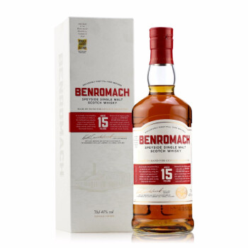 本诺曼克斯佩塞单一麦芽苏格兰威士忌 Benromach 洋酒原装 15年