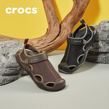 卡骆驰男士户外凉鞋_crocs 卡骆驰 男士休闲凉鞋 V205289-206