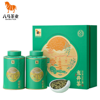 bamatea 八马茶业 特级龙井 2022新茶 茶叶礼盒装 160g食品类商品-全利兔-实时优惠快报