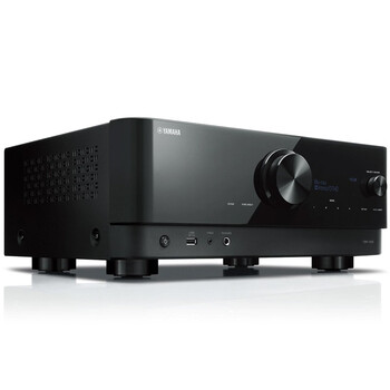雅马哈（Yamaha）TSR-700 功放机 7.2声道家庭影院音响功放 8K杜比全景声DTS:X 蓝牙 USB DSP 黑色