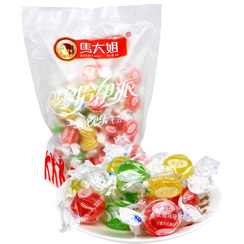 京东PLUS：马大姐 传统酸三色500g 网红怀旧美食糖果北京特产休闲零食食品类商品-全利兔-实时优惠快报
