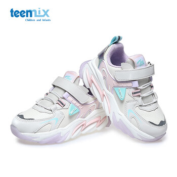 TEENMIX 天美意 2023新款冬季女童中大童加绒加厚保暖二棉鞋母婴玩具类商品-全利兔-实时优惠快报