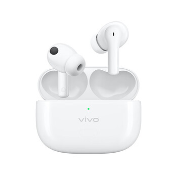 vivo TWS 2 真无线降噪蓝牙耳机 皓月白 智能动态降噪超清音频30h续航88ms低延迟通用小米苹果华为手机