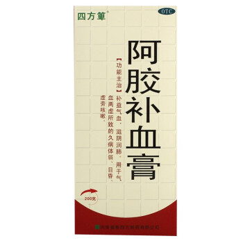 四方箄 阿胶补血膏200g*1瓶补益气血滋阴润肺 1盒