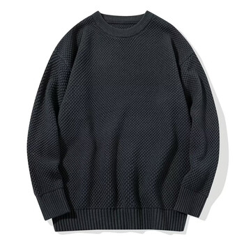 JIKADI 纪卡迪 重磅美式复古圆领开叉针织卫衣服饰鞋包类商品-全利兔-实时优惠快报
