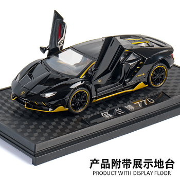 合金汽车模型仿真兰博基尼车模跑车玩具大黄蜂科迈罗.