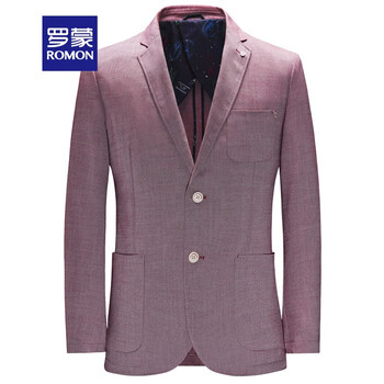 需首单：罗蒙男士西服新款商务休闲职业单西服饰鞋包类商品-全利兔-实时优惠快报