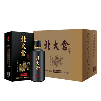 北大仓 匠心1914 53度 500ml*6瓶 整箱装 酱香型白酒食品类商品-全利兔-实时优惠快报