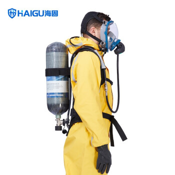 海固（HAIGU）GB-RHZKF6.8/30 正压式空气呼吸器碳纤维瓶呼吸器自给式便携式单人重复使用型