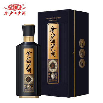 JINSHA 金沙 回沙酒 真实年份8 53%vol 酱香型白酒 500ml 单瓶装食品类商品-全利兔-实时优惠快报