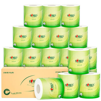 京东PLUS、有券的上：心相印 茶语丝享系列 有芯卷纸 4层*100g*20卷全利兔-实时优惠快报