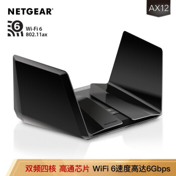 NETGEAR RAX120 AX6000M˫Ƶǧ64λĺWIFI- 6·