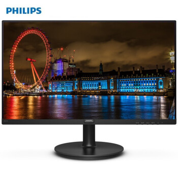 飞利浦 (PHILIPS)显示器 23.8英寸电脑显示器 IPS全高清滤蓝光75HZ电竞台式机显示屏  可壁挂  （HDMI+VGA接口）