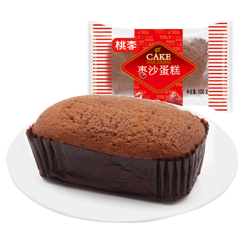 桃李 枣沙蛋糕 枣糕红枣味小面包 100g*4袋食品类商品-全利兔-实时优惠快报