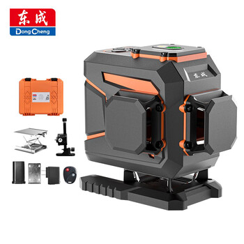 Dongcheng 东成 绿光12线水平仪FF04-12L(E型)激光高精度自动水平尺标线仪投线仪家具家装类商品-全利兔-实时优惠快报