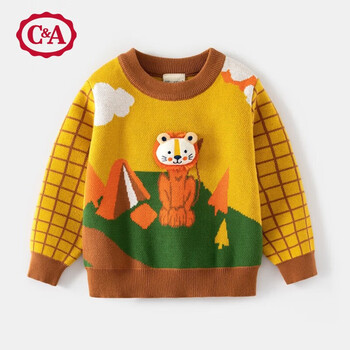 C&A 西雅衣家 儿童纯棉毛衣套头衫母婴玩具类商品-全利兔-实时优惠快报