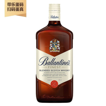 百龄坛（Ballantine`s）百龄坛特醇威士忌 原瓶进口洋酒烈酒 保乐力加 一瓶一码 百龄坛特醇1L1000mL 1瓶