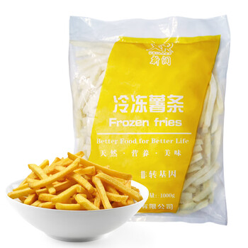 新润 1/4细薯条 1kg 非转基因 冷冻方便小吃食品类商品-全利兔-实时优惠快报