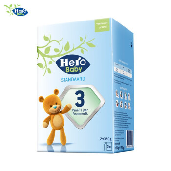 HeroBaby 原装进口 经典纸盒婴幼儿配方奶粉新版3段（1岁以上）700g盒装 产地瑞典