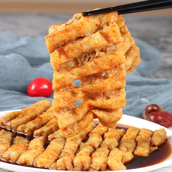 华田禾邦 豆腐串500g 20串 豆干兰花串 火锅麻辣烫食材 豆制品食品类商品-全利兔-实时优惠快报