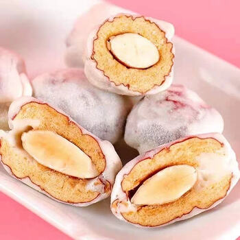 奶枣夹杏仁奶油夹心巴旦木奶酪枣新货零食坚果独立包装 【巴旦木夹心